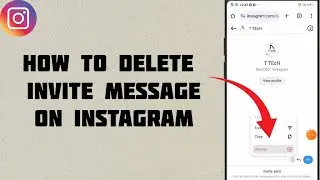 Instagram's BEST KEPT SECRET to Unsending INVITE Messages!