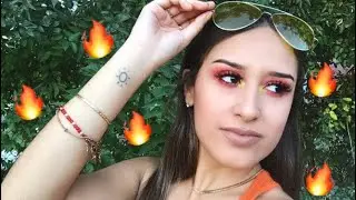🔥Flamin Hawt Glam🥵 | Eyeshadow Tutorial