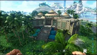 "ARK BUILD" visitor centre jurassic park
