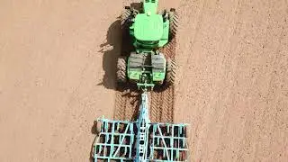 John Deere 9570R with Lemken Karat 12 7meter
