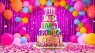 New Happy Birthday Song 🎉 The Best Birthday Celebration Video 🎂