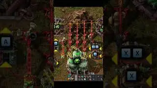 Factorio Clock with Uranium Crystal