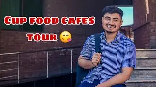 We shot a short tour of UCP food cafes|| Obaidgillvlog