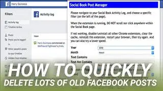 How to Quickly Delete Lots of Old Facebook Posts