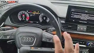 Audi Q5  How to Release the Electronic Parking Brake for Rear Brake Service (EPB)