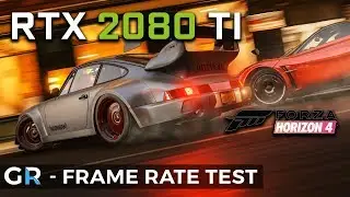 RTX 2080 TI FORZA HORIZON 4 | 2160p/1440p/1080p/Max Settings | Frame Rate Benchmark Test