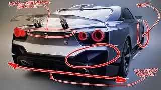 Nissan GT-R Design Makeover - Less Elegance More GT-R