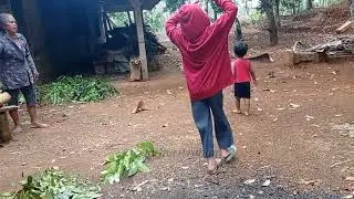 NONTON EMBEK,, dirumah simbah