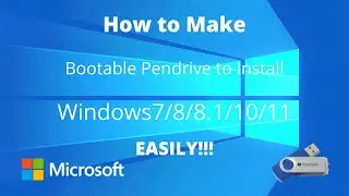 How to Make Bootable Pendrive to Install WIndows Easily in Hindi 2021