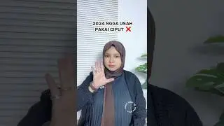 ngapain pake ciput udah 2024 loh ini🗿