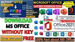 How to Download & Install MS Office FREE | Download & Install MS Office 2021 in Hindi | Ankur Gupta