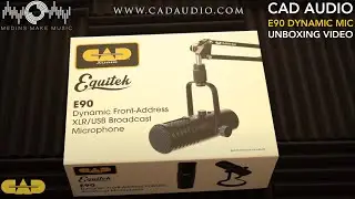 CAD Audio E90 Dynamic Mic Unboxing