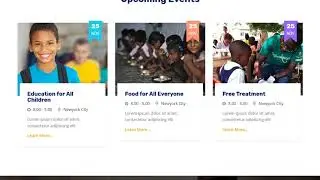 Nasarna - Charity Nonprofit HTML5 Template