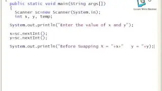 32  Swapping of two numbers in java