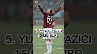 Süper Lig'in En Değerli Oyuncuları #shorts #zaniolo #icardi #szalai #torreira #yusufyazıcı