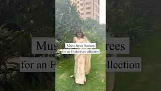 Must have sarees for an exclusive collection ❤️ #shorts #saree #sareestyle