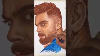 Virat Kohli Drawing 😍 In progress 