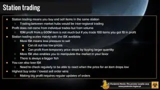 Horde Flightschool: Station Trading