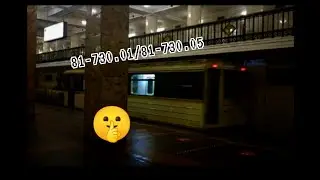 81-730.01/81-730.05  в сопровождении 81-717/714 На станции 
