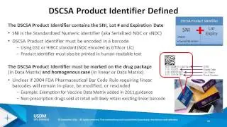 FDA's Drug Supply Chain Security Act - What You Need to Know Before Jan. 1, 2015