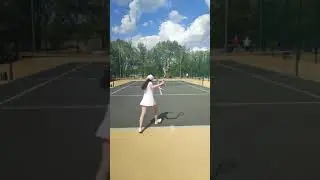 Треблерова Мария 17 05 2024 против теннисной пушки