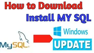 How to  Install MySQL  on Windows