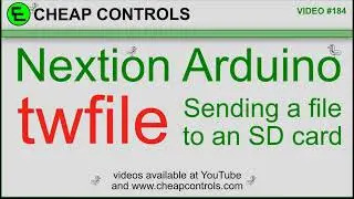 184 Nextion #twfile command part 1
