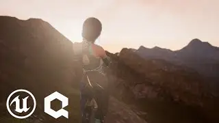 3D mountain environment : Timelapse