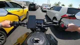 İSTANBUL TRAFİKTE GAZLAMA #1 / Honda CB250R 2020