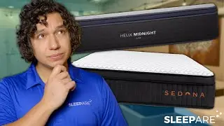 Choose One: Popular or Highly Rated!? Brooklyn Bedding Sedona Elite VS Helix Midnight Luxe Mattress
