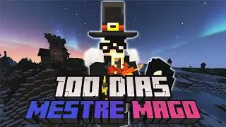 SOBREVIVI 100 DIAS COMO MESTRE MAGO NO MINECRAFT - O FILME