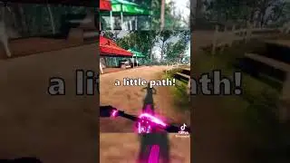 Secret Bike Park in Descenders! 😱 #gaming #descenders #shorts