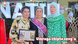 Онажонимизга Шукрона кунида Умрага чипта совға қилдик (Дардоқ)