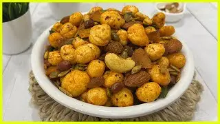 बनाइये एनर्जी से भरपूर चटपटा डॉयफ्रुइट्स मखाना चिवड़ा I Makhana Chivda I Munching I @hettaskitchen