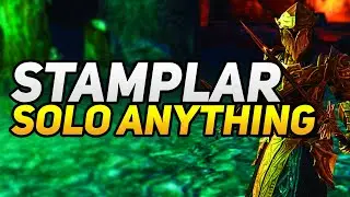 Solo Stamplar Stamina Templar Build - SPIRIT SLAYER - ESO Blackwood (Elder Scrolls Online)