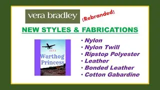 Vera Bradley Retail Haul (31 Aug 24) — NEW Patterns, Colors & Fabrications + Few Opinions on NEW VB