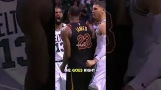 Rookie Tatum Dunk on Prime Lebron #lebronjames #jasontatum #shorts