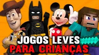 TOP - OS 21 MELHORES JOGOS LEVES PARA CRIANÇAS  [PC FRACO]  2023