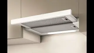 Встраиваемая вытяжка Jetair Aurora LX/WH/F/60 на угольных фильтрах