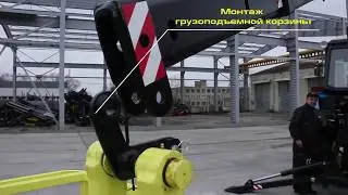 Кран-манипулятор для трактора  DL Agro