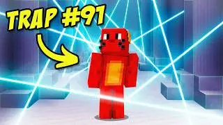 Locked in a Minecraft Dungeon with 100 Traps!