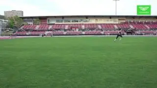 How to Pole Vault: Medball Overhead Back by Bryan Compton
