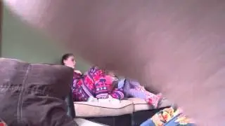 Squeezing my sister