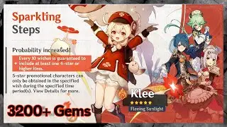 Wishing for Klee! [Klee Rate Up Banner Sparkling Steps]