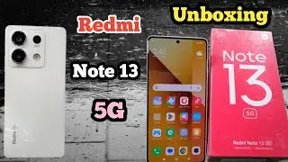 Redmi Note 13 5G Arctic White Unboxing | Redmi Note 13 5G Features And Price | Hindi