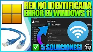 Unidentified network error without internet access in Windows 11 ► Solution for internet connection