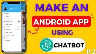 Build an E-commerce App Using Chat GPT | No Coding Knowledge Required Part -2