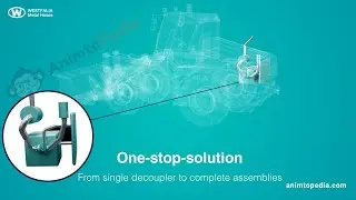Auto mobile parts (3D Video) | AnimtoPedia.