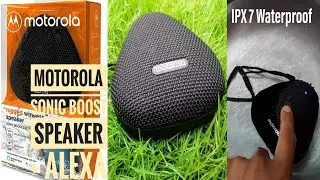 Motorola Sonic Boost 230-5W (IPX 7 Waterproof) Speaker Unboxing By #TechnicalPanditG