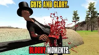 GUTS AND GLORY: EPIC BLOODY RAGDOLLS.